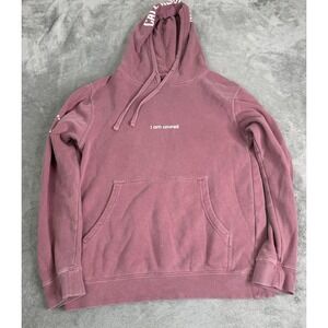 Call Her Daddy Unwell Pullover Hoodie Women's Size Small Pink